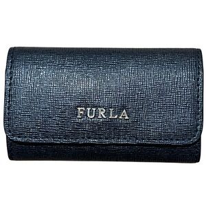 Furla Black Key and Card Holder